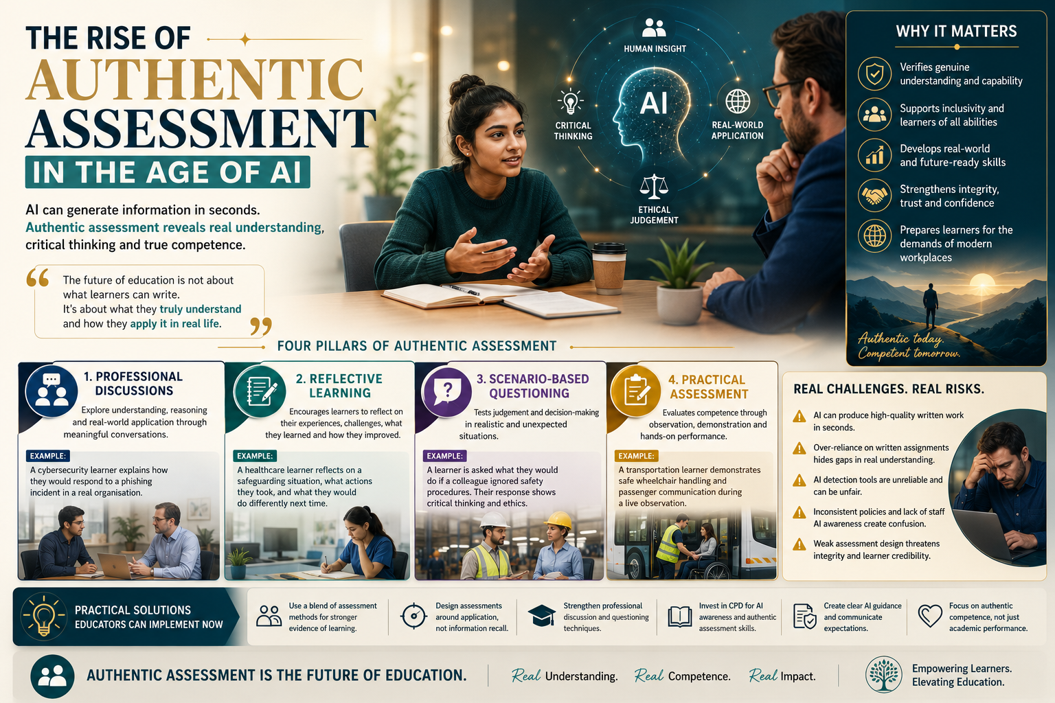The Rise of Authentic Assessment in the Age of AI